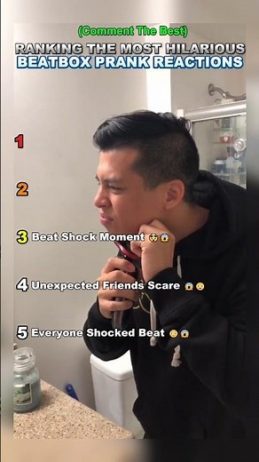 Most Hilarious Beatbox Prank Reactions 🎤🤣 #BeatboxPranks #FunnyVideos #ComedyShorts