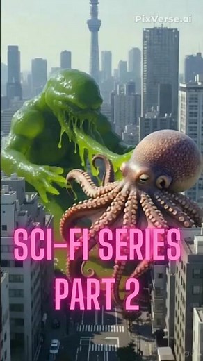 SCI-FI Monsters Series P2 - SLIME vs OCTOPUS! 🐙⚔️🟢