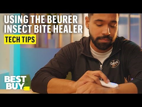 Treating an Insect Bite with the Beurer Insect Bite Healer – Tech Tips from Best Buy
