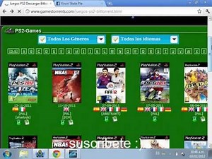 como descargar juegos de ps2 a mi pc