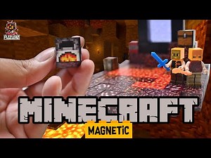 Minecraft Magnetic Blocks : New toy ASMR ⭐️: EP3