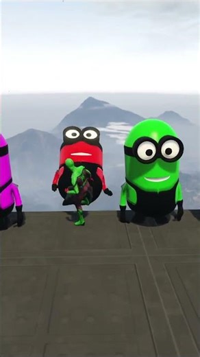 GTA 5 Epic Water Ragdolls Spiderman Jump/Fails 😂 Ep 85 #shorts #ytshorts