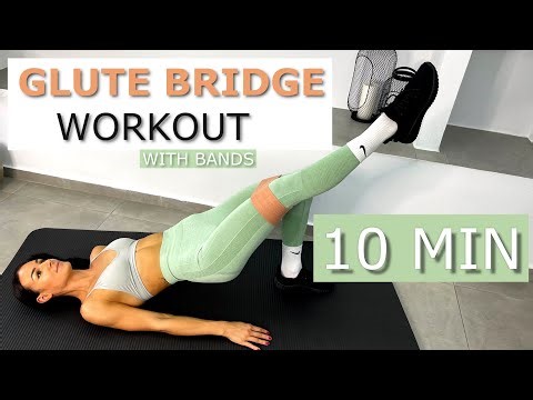 10 MIN GLUTE BRIDGE BURNOUT | Floor Workout at Home, set your booty on fire