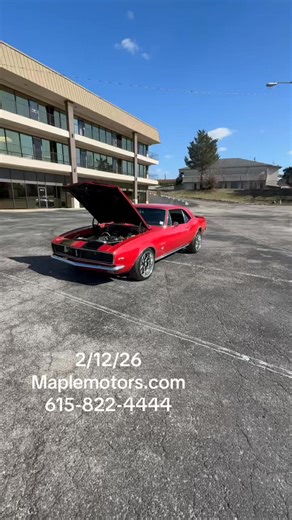 LS SWAP 1967 Chevrolet Camaro $39,900 Maplemotors.com #lsswap #1967 #1stgen #camaro #chevrolet | Maple Motors