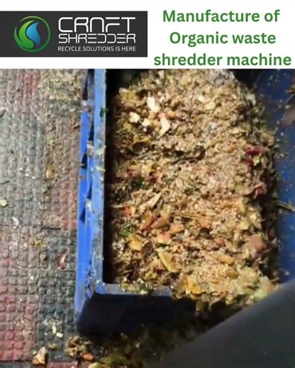 organic waste shredder