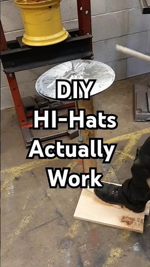 DIY Hi-Hats Work. Building A Drum Kit.... #drums