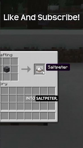 A Minecraft Mod That Lets You Craft Gunpowder!