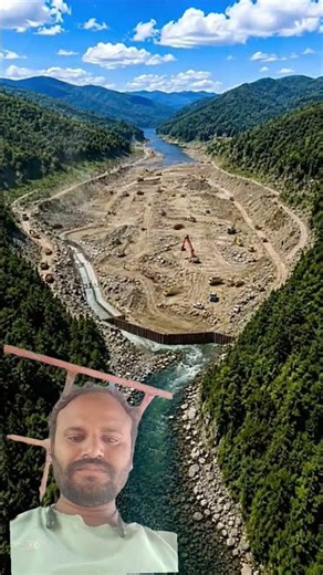 Watch the incredible process of large scale dam construction from start to finish.
