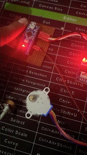 Stepper Motor Speed & Direction Control using Arduino #StepperMotor #speedcontrol #MotorControl
