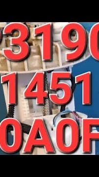 P3190 Poor engine power, P0A0F Engine failed to start. Problem solved.