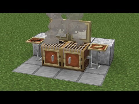 how to make a grill in minecraft