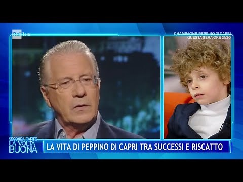 "Champagne": stasera su Rai 1 il film Tv su Peppino Di Capri - La Volta Buona 24/03/2025