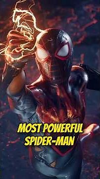 Top 3 Most Powerful Spider-Man Versions Ever Ranked! 🕷️🔥 #viral #spiderman #mcu #trending #movie #dc