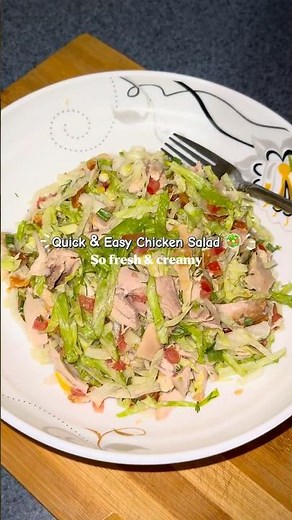 Easy Chicken Salad Recipe | Healthy & Quick Meal 🥗
