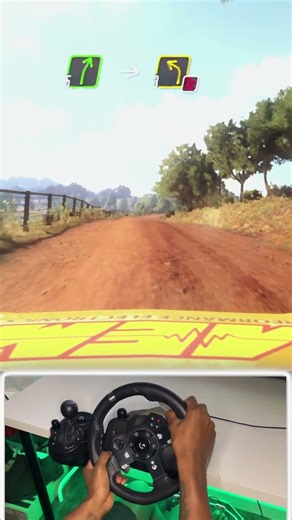 POV Rally Stage in a Ford Escort RS MKII | Dirt Rally 2.0 | Logitech G920 Gameplay #shorts #gaming