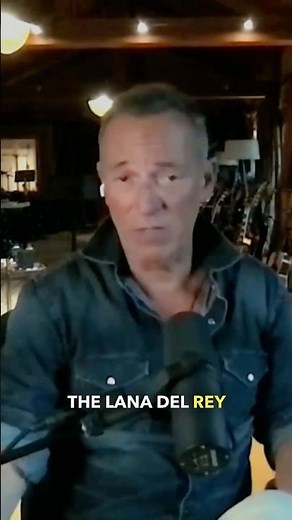 Bruce Springsteen revealed that Lana Del Rey is one of his favorite contemporary songwriters