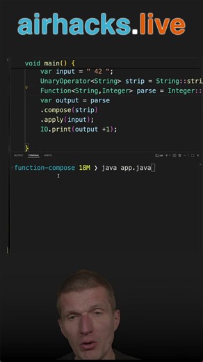 Function.andThen() vs. Function.compose() #java #shorts #coding #airhacks