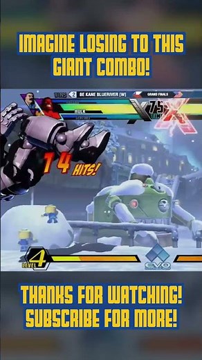 Giant Combo That's Actually Broken #mvc3 #fightinggame #combo