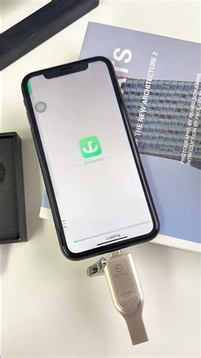 The Ultimate Real Capacity iPhone Flash Drive with Genuine Apple MFi Lightning#jsljdtdc#OneTapBackup