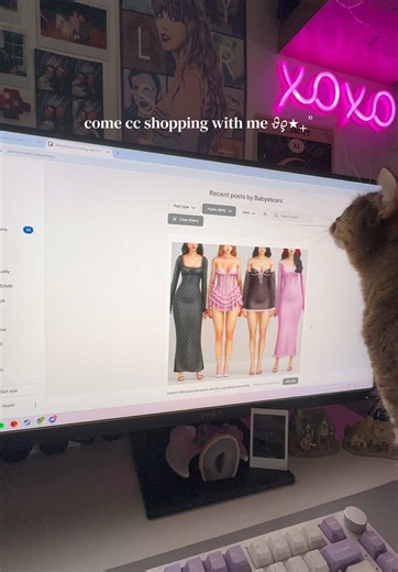 Therapeutic Sims 4 CC Shopping Experience