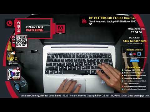Ganti Keyboard HP EliteBook Folio 1040 G3 Tanpa Ribet | Jasa Service Laptop Cibitung -Microartdotnet