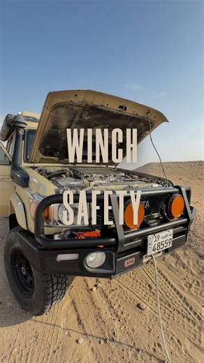 TrippingTroopy on Instagram: "Open the bonnet when using your winch in case it snaps back."