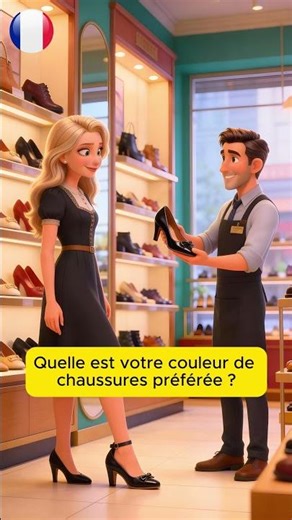 Apprendre le français : parler dans un magasin de chaussures