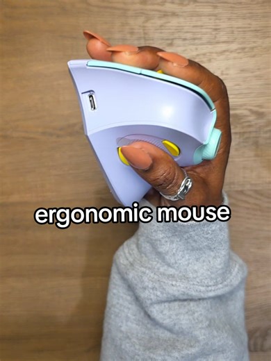 control your media from your mouse! ergonomic design. so comfortable. #ergonomic #computer #deskdecor #homeoffice #tiktokshopstockup