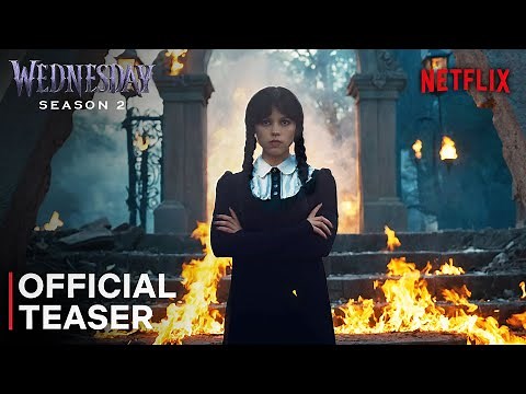 Wednesday Addams: Season 2 | First Concept Trailer | Netflix Series | Jenna Ortega