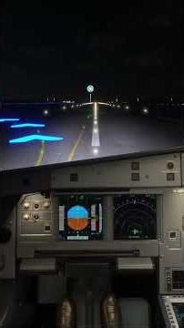 Atterrissage à bordeaux #fs24 #lfml #flightsimulator #flightsimulator2024 #a320 #flight #avion