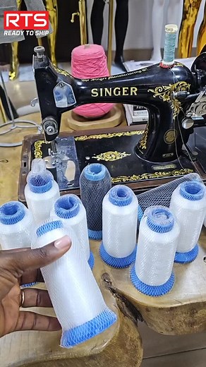 Our client knows the quality of our invisible thread, if you buy once, you will always return 😊 #invisiblethread #sewingsupplies #thread #tailors #sewingthread #beadingthread | Rukylawalstores