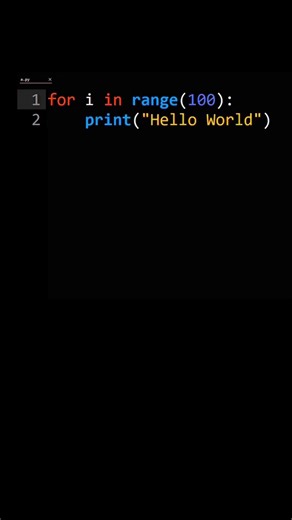 How To Print Hello World 100 Times In Python