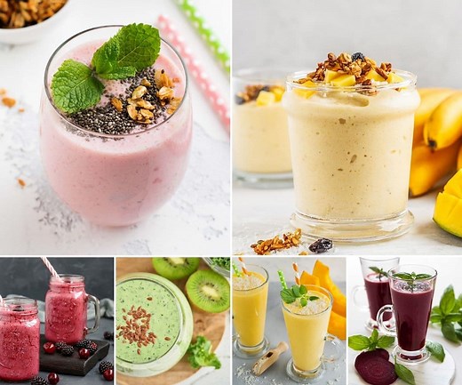15 recetas para hacer SMOOTHIES saludables - PequeRecetas