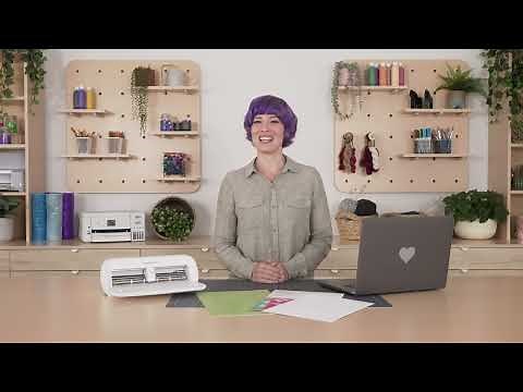 Cricut Anleitung: Vinyl-Aufkleber drucken, dann schneiden