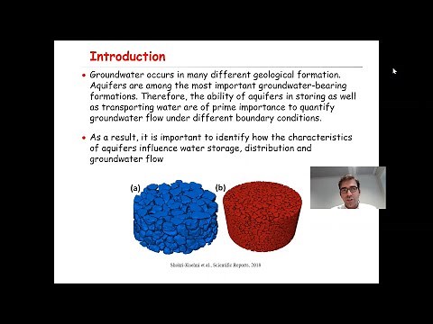 Aquifers characteristics - Groundwater Hydrology Lecture 2