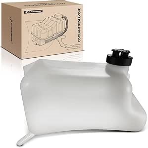 A-Premium Engine Coolant Overflow Recovery Reservoir Tank [with Cap] Compatible with Chevrolet S10 1988-1993, S10 Blazer 1988-1994 & GMC Jimmy 1992-1994, S15, S15 Jimmy, Sonoma & Oldsmobile Bravada
