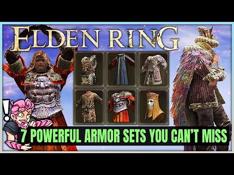 Elden Ring - 7 INCREDIBLE Secret Armor Sets You Need to Get - Best Armour Set Location Guide!