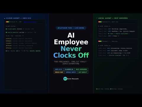 I Built an AI Employee That Never Clocks Off — Platinum Tier Demo