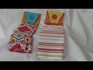 10 Minute Kitchen Towel - very detailed instructions