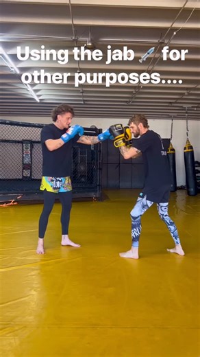 The Training Academy on Instagram: "Using the jab for other reasons. Part two Down elbow"