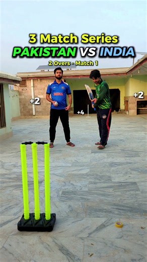 Off Yorker on Instagram: "Rivalry Begins! IND vs PAK - 2 Overs Match 1 off 3 - Off Yorker . . . . #cricket #cricketreels #cricketlover #trending #sportsevent"