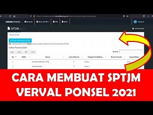 DAPODIK 2022 - HOW TO MAKE A 2021 MOBILE PHONE VERIFICATION SPTJM