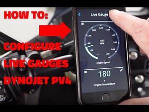 How To: Configure Live Gauges for Dynojet PV4 Power Vision