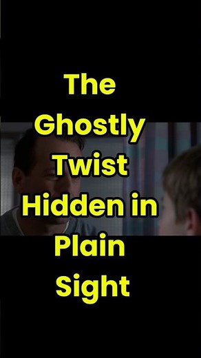 The Sixth Sense (1999) – The Ghostly Twist Hidden in Plain Sight #shorts