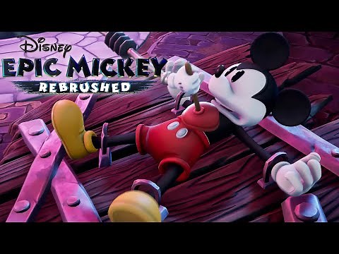 Disney Epic Mickey Rebrushed - Walkthrough Part 01 [4K Best Graphic] PC