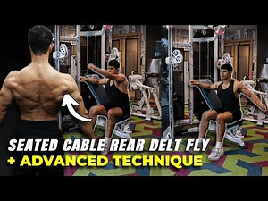 How to: Seated cable Unilateral Rear Deltoid fly | STEP BY STEP GUIDE | Grow rear delts fast!