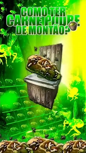 There's tons of rotten meat in ARK! 😁