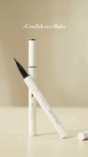 Draw perfect eyeliner easily#eyeliner#tiktok#tiktokindonesia#focallure#confidencehalo