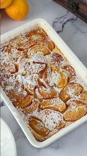 Easy Apricot Clafoutis | Classic French Apricot Dessert