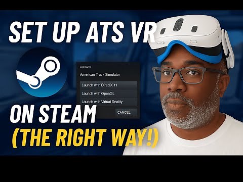 How to Play ATS in VR on Steam (The RIGHT Way!) 🚛🕶️